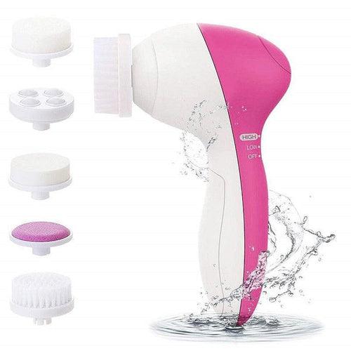 Escova de Limpeza e Esfoliação de Pele Facial 5 em 1 - Oferta de Luxo