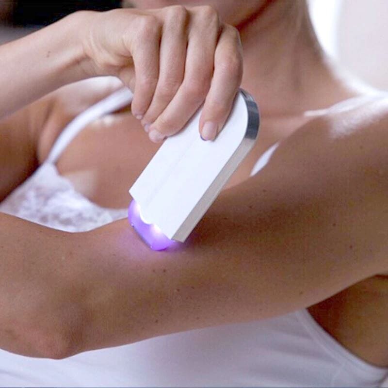 Depilador a Laser Profissional - Removedor de Pelos Elétrico Depilador a Laser Profissional P1 Direct Ofertas