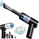 Mini Aspirador de Pó Portátil | TurboClean 3 em 1