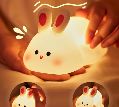 Luminária Noturna de Silicone – Sono Tranquilo GlowPet