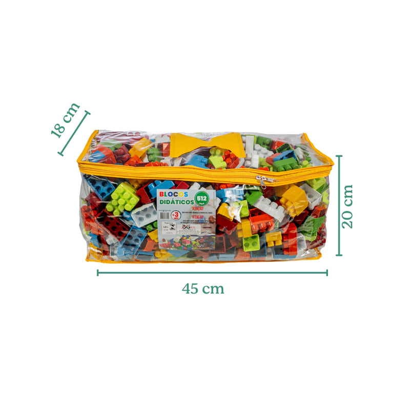 Blocos de Montar Infantis | Criativity Box 512